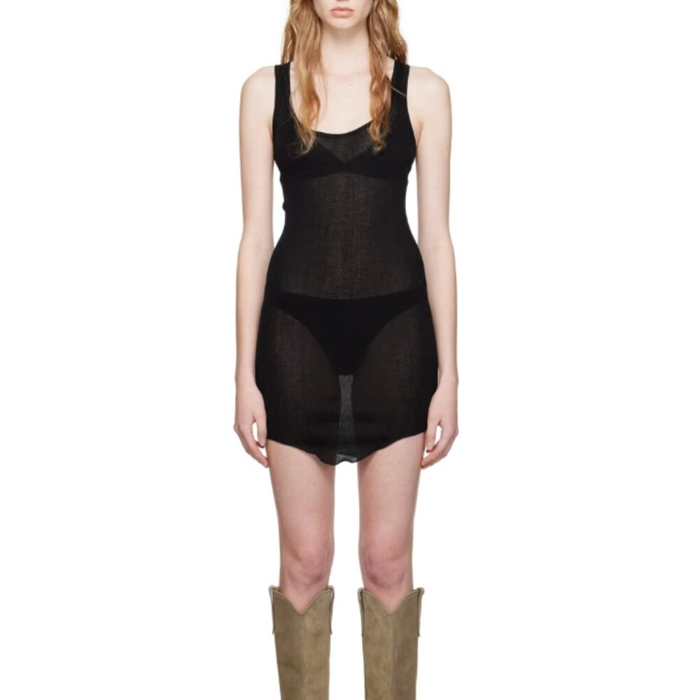 ISABEL MARANT ETOILE BLACK LENA MINI DRESS NWOT